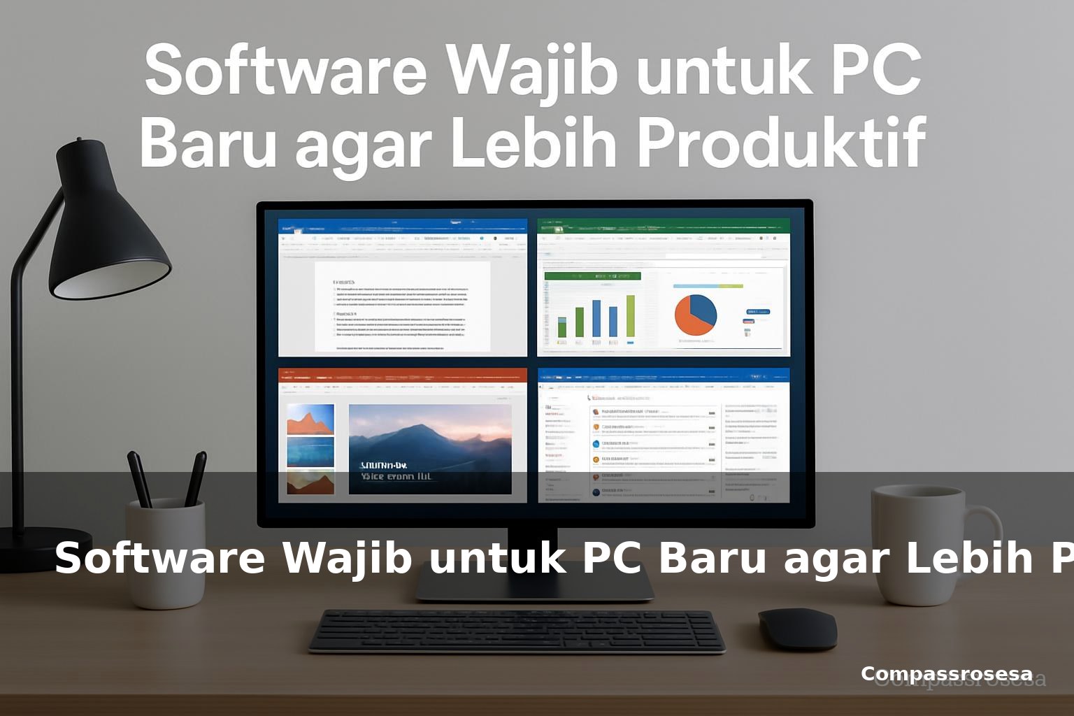 Software Wajib untuk PC Baru agar Lebih Produktif